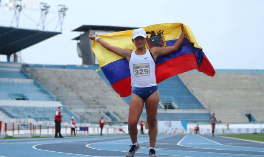 Glenda Morejón Gana Medalla De Oro En Torneo Sudamericano De Atletismo